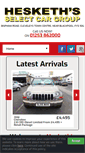 Mobile Screenshot of heskethcars.co.uk